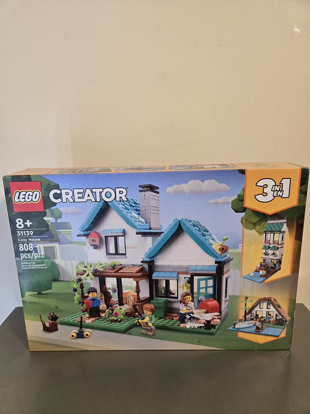 LEGO Creator 3-in-1 Cozy House (31139) Building Set